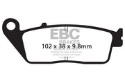 EBC Brakes Scooters Carbon Brake Pad -  SFAC196