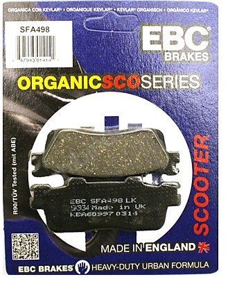 EBC Brakes Scooters organic Brake Pad - SFA498