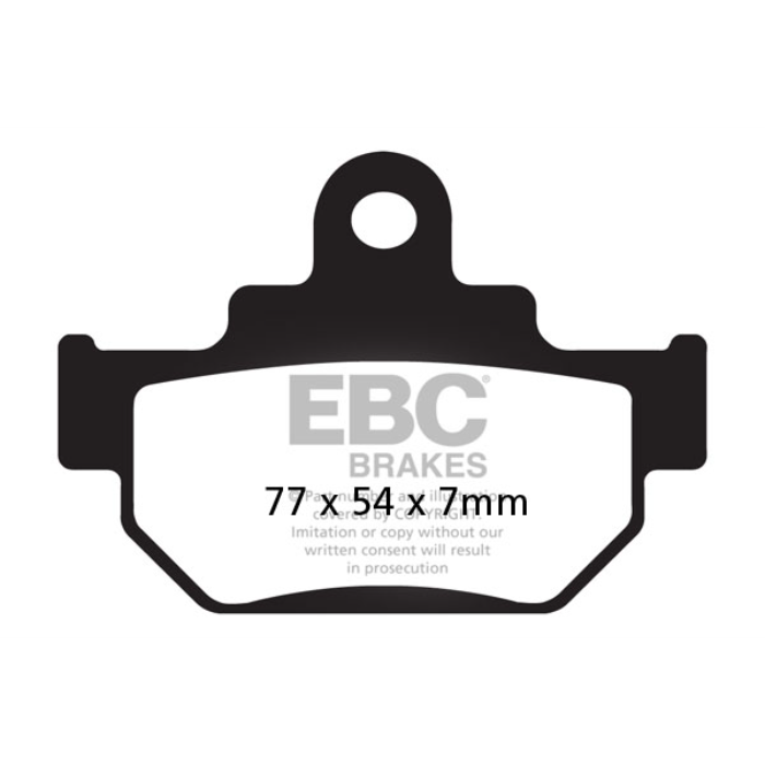 EBC Brakes Motorcycles Dirt Sintered Brake Pad - FA106R