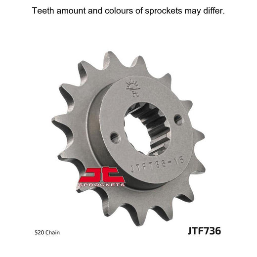 JT Sprockets Front Sprocket - JTF736.15 - 520 Pitch