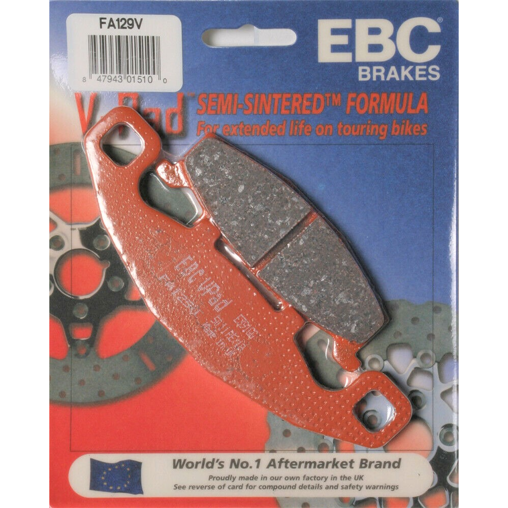EBC Brakes Off Road Motorcycles Semi-Sintered Brake Pad - FA129V