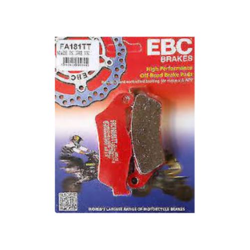 EBC Brakes Off Road Motorcycles TT Hybrid Carbon Brake Pad - FA181TT