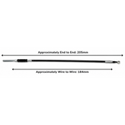 Rear Brake cable - LEC155