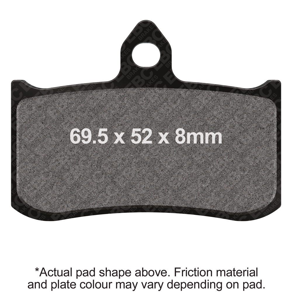 EPFA239HH - EBC EXTREME PRO SINTER BRAKE PADS