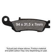 EPFA450HH - EBC EXTREME PRO SINTER BRAKE PADS