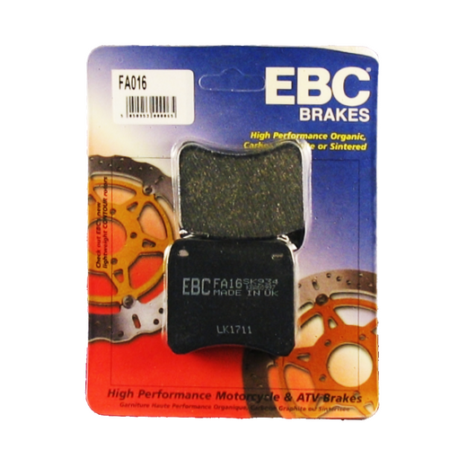 EBC Brakes Motorcycles Organic Brake Pad -  FA016