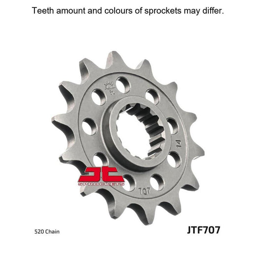 JT Sprockets Front Sprocket - JTF707.17 - 520 Pitch