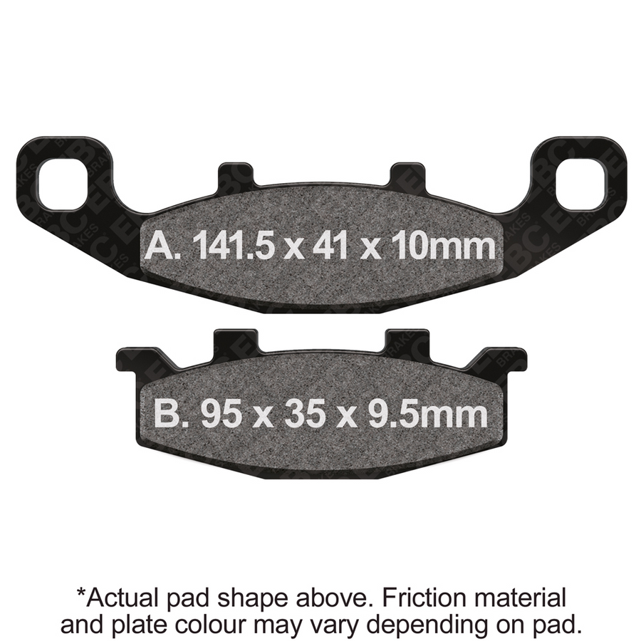 EPFA129HH - EBC EXTREME PRO SINTER BRAKE PADS