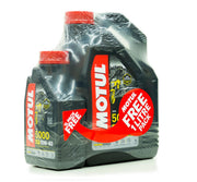 Motul 5000 10W40 4T Promo 4 Litres + 1 Litre Free