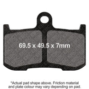 EPFA347HH - EBC EXTREME PRO SINTER BRAKE PADS