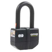 Oxford Boss Alarm 16mm Padlock Black - LK484