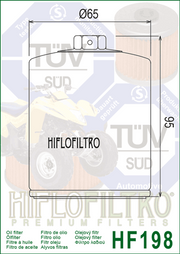 HifloFiltro Premium Oil Filter - HF198