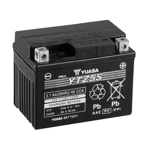 YTZ5S (WC) 12V Yuasa High Performance MF VRLA Battery