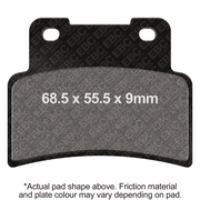 EBC Brakes Scooters organic Brake Pad - SFA432