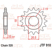 JT Sprockets Front Sprocket - JTF910.14 - 520 Pitch