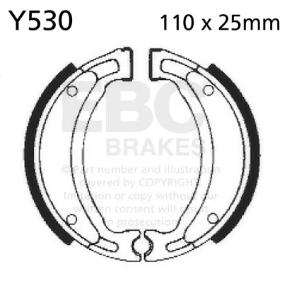 EBC Brakes, Brake shoe - Y530