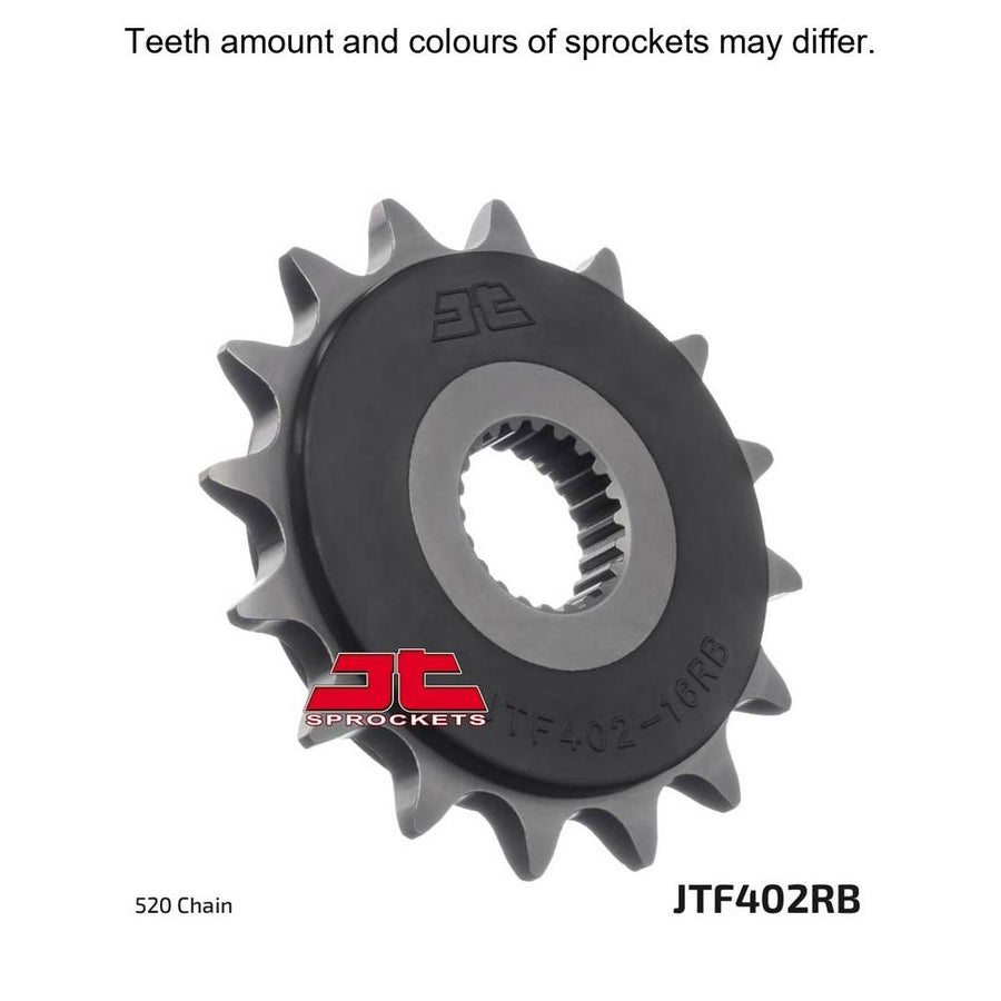 JT Sprockets Rubber Cushioned Front Sprocket - JTF402.16RB - 520 Pitch