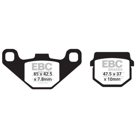 EBC Brakes Scooters HH Slintered Brake Pad -  SFA083/2HH