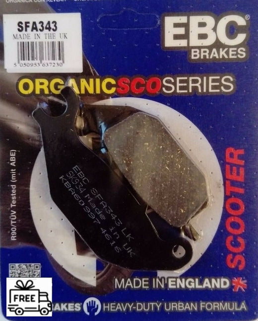 EBC Brakes Scooters organic Brake Pad - SFA343