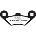 EBC Brakes Scooters HH Slintered Brake Pad -  SFA650HH
