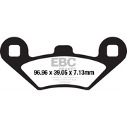 EBC Brakes Scooters HH Slintered Brake Pad -  SFA650HH