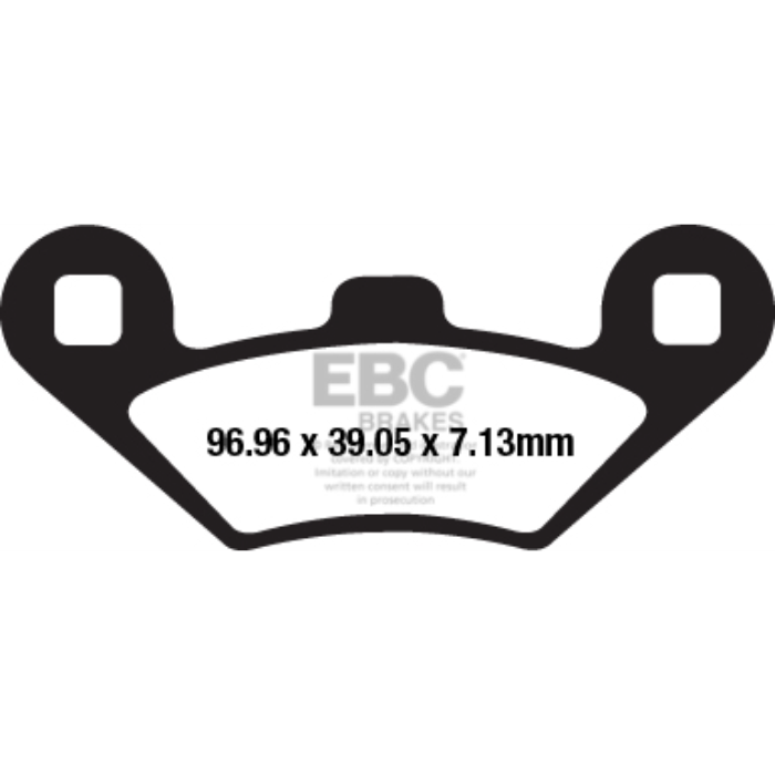 EBC Brakes Scooters HH Slintered Brake Pad -  SFA650HH