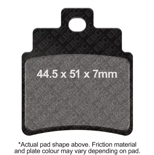EBC Brakes Scooters HH Slintered Brake Pad -  SFA355/4HH