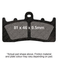 EBC Brakes Motorcycles HH Sintered Brake Pad - FA613HH