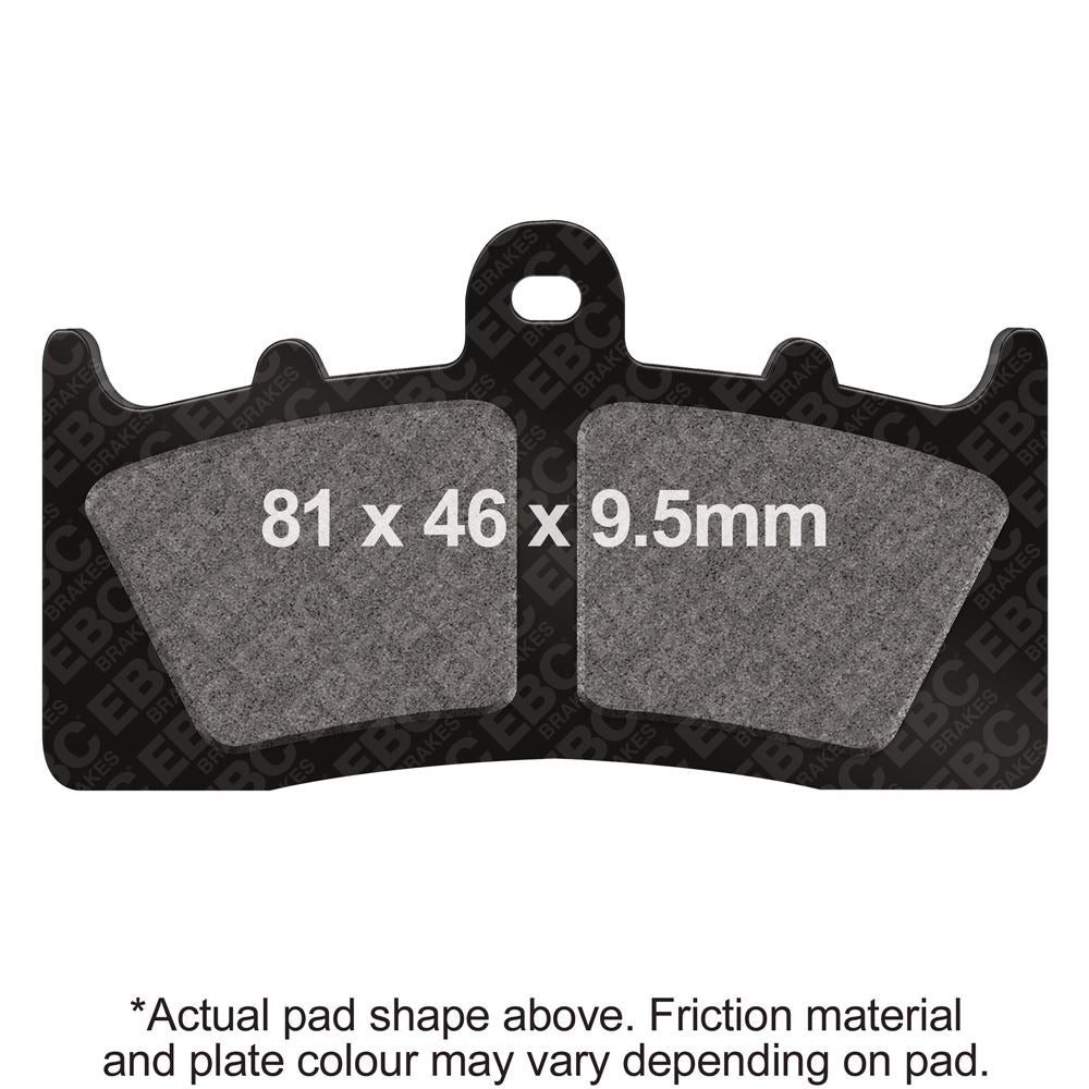 EBC Brakes Motorcycles HH Sintered Brake Pad - FA613HH