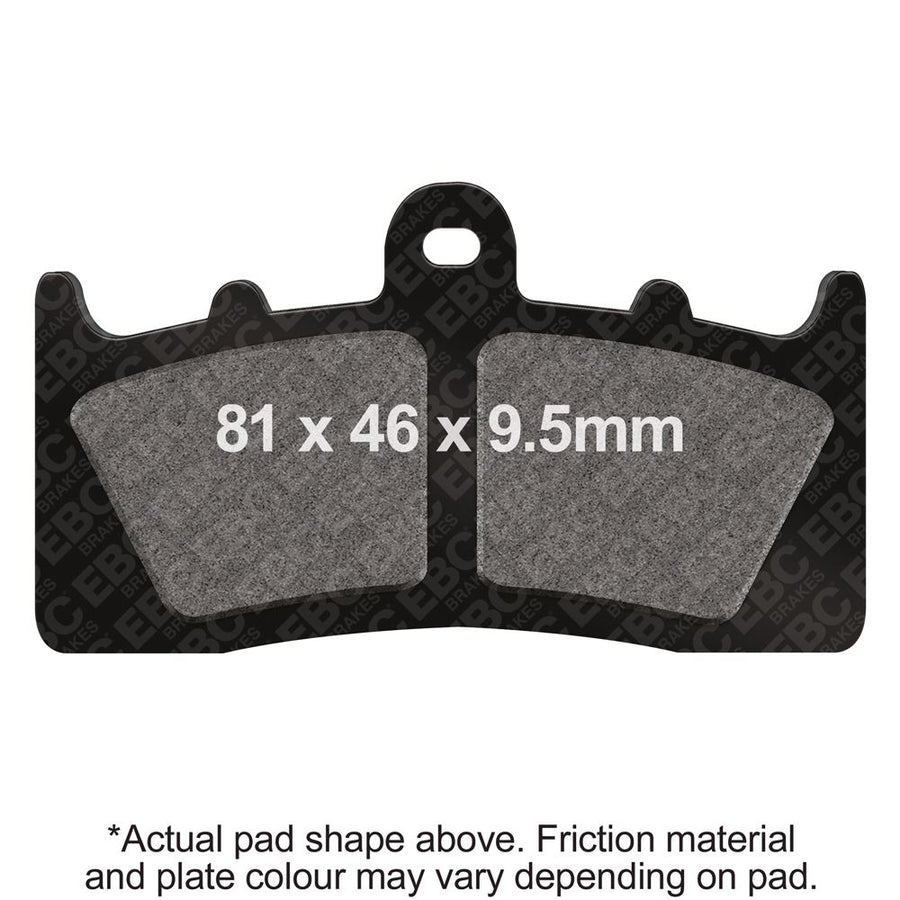 EBC Brakes Motorcycles HH Sintered Brake Pad - FA613HH