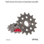 JT Sprockets Front Sprocket - JTF742.15 - 520 Pitch