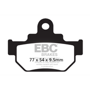 EBC Brakes Off Road Motorcycles TT Hybrid Carbon Brake Pad - FA106/2TT