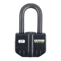 Oxford Boss Alarm 16mm Padlock Black - LK484