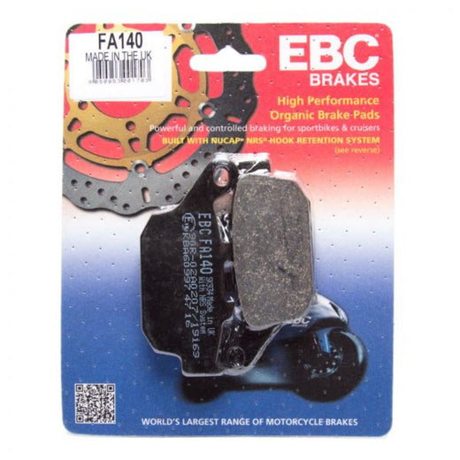 EBC Brakes Motorcycles Organic Brake Pad -  FA140