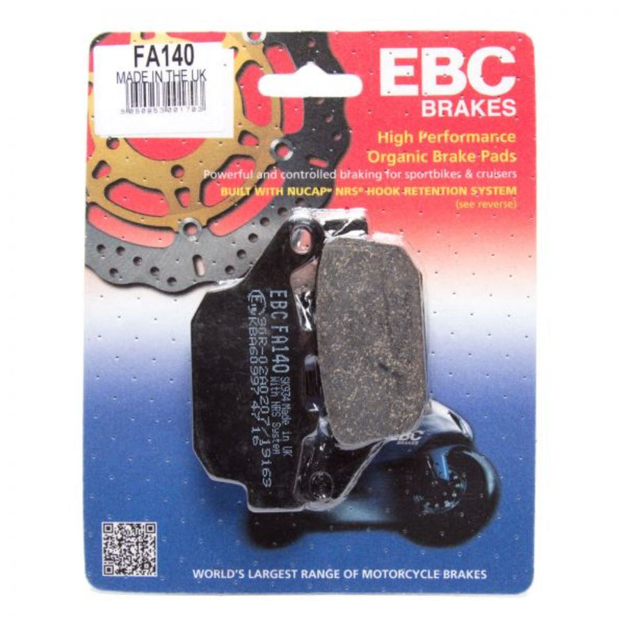 EBC Brakes Motorcycles Organic Brake Pad -  FA140