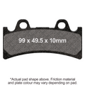 EPFA190HH - EBC EXTREME PRO SINTER BRAKE PADS