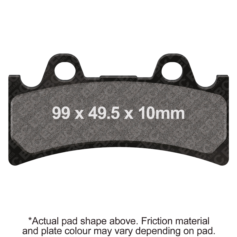 EPFA190HH - EBC EXTREME PRO SINTER BRAKE PADS