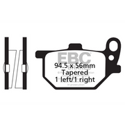 EBC Brakes Off Road Motorcycles Semi-Sintered Brake Pad - FA061V