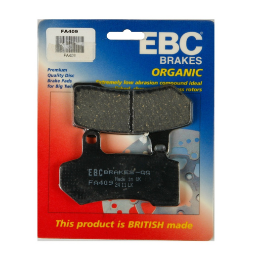 EBC Brakes Motorcycles Organic Brake Pad -  FA409