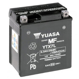 YTX7L-BS (WC) 12V Yuasa MF VRLA Battery