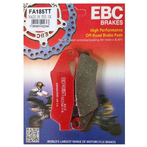 EBC Brakes Off Road Motorcycles TT Hybrid Carbon Brake Pad - FA185TT