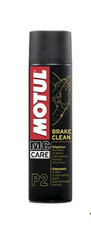 Motul P2 Brake Clean Aerosol Mechanical Degreaser Spray 400ml Aerosol