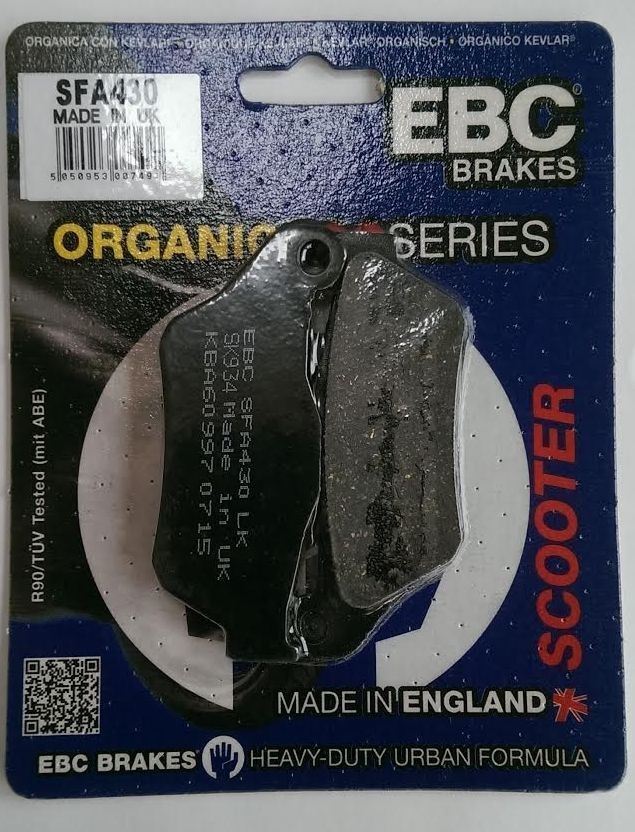EBC Brakes Scooters organic Brake Pad - SFA430
