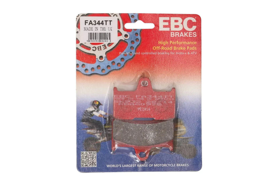EBC Brakes Off Road Motorcycles TT Hybrid Carbon Brake Pad - FA344TT