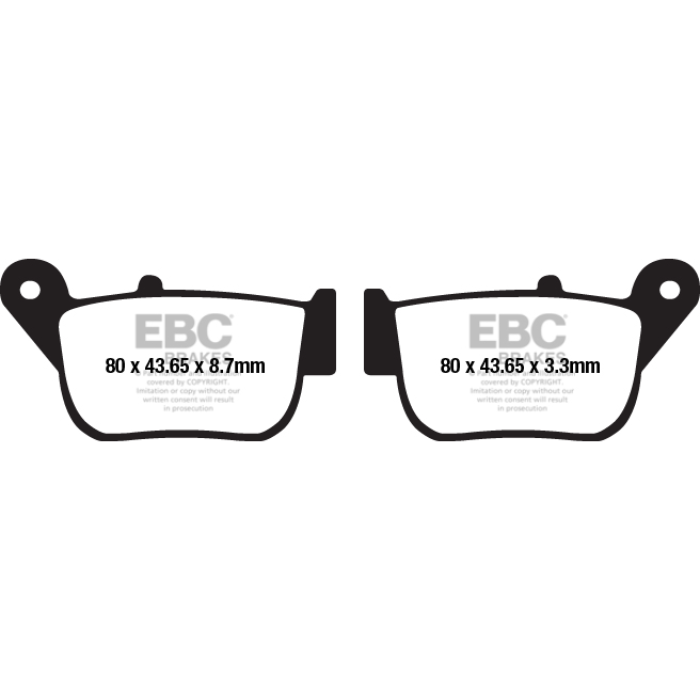 EBC Brakes Scooters HH Slintered Brake Pad -  SFA678HH