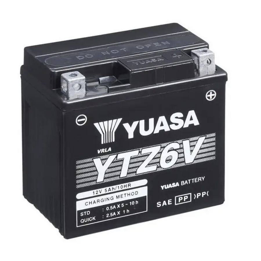 YTZ6V (WC) 12V Yuasa High Performance MF VRLA Battery