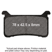 EPFA700HH - EBC EXTREME PRO SINTER BRAKE PADS