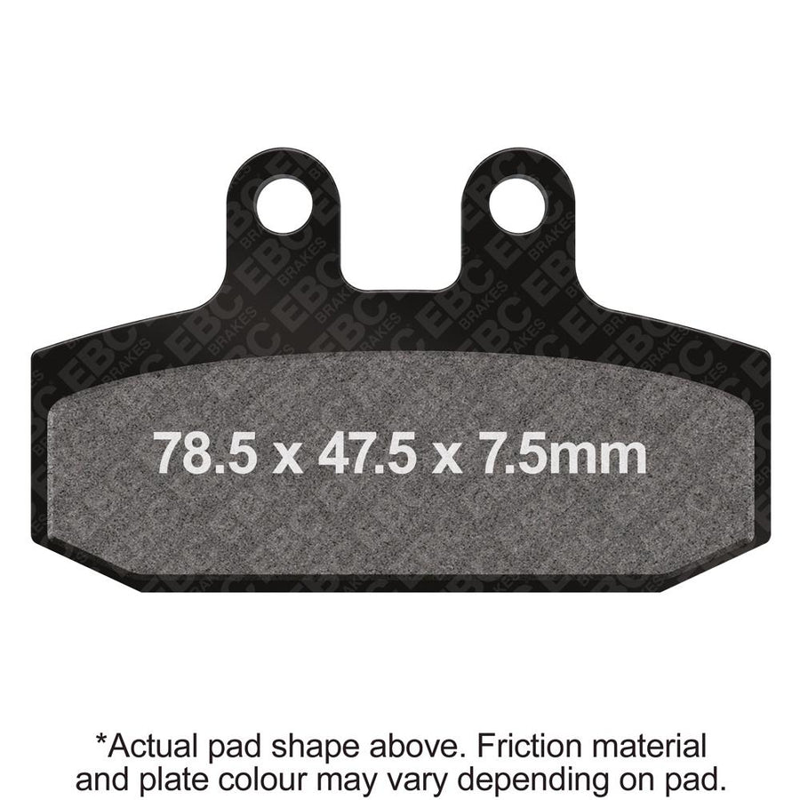 EBC Brakes Scooters HH Slintered Brake Pad -  SFA256HH