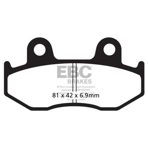 EBC Brakes Scooters organic Brake Pad - SFA323/2