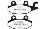 EBC Brakes Off Road Motorcycles TT Hybrid Carbon Brake Pad - FA165TT